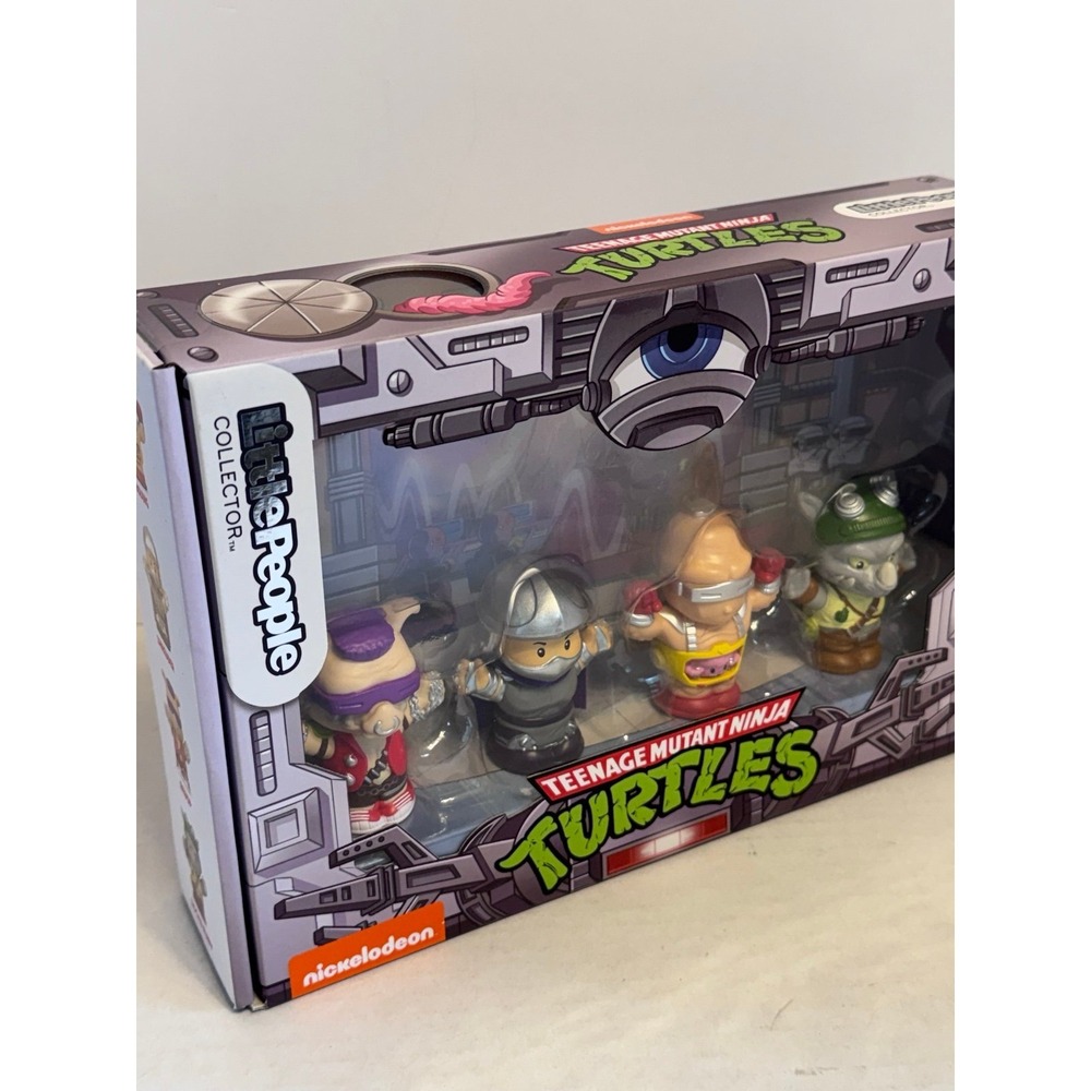 TMNT Villains Little People Collector 40th Anniversary Special Edition Set NEW - Picture 7 of 9